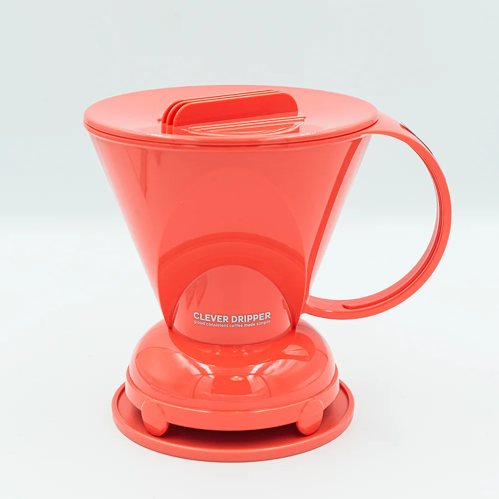 Clever dripper L 500ml - Czerwony