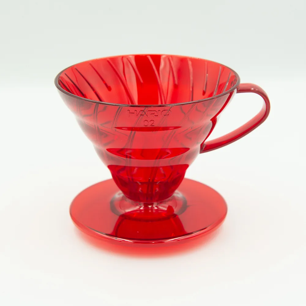 Hario plastikowy V60 02 - Czerwony