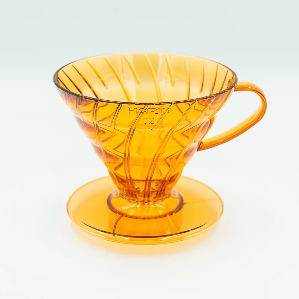 Hario plastikowy V60 02 - Pomarańczowy