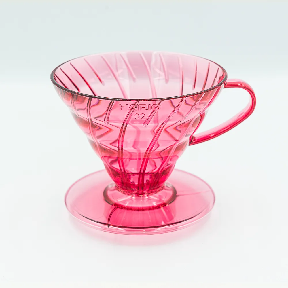 Hario plastikowy V60 02 - Różowy