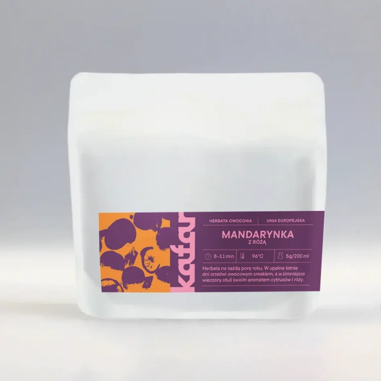 Herbata owocowa – MANDARYNKA RÓŻA – 200g
