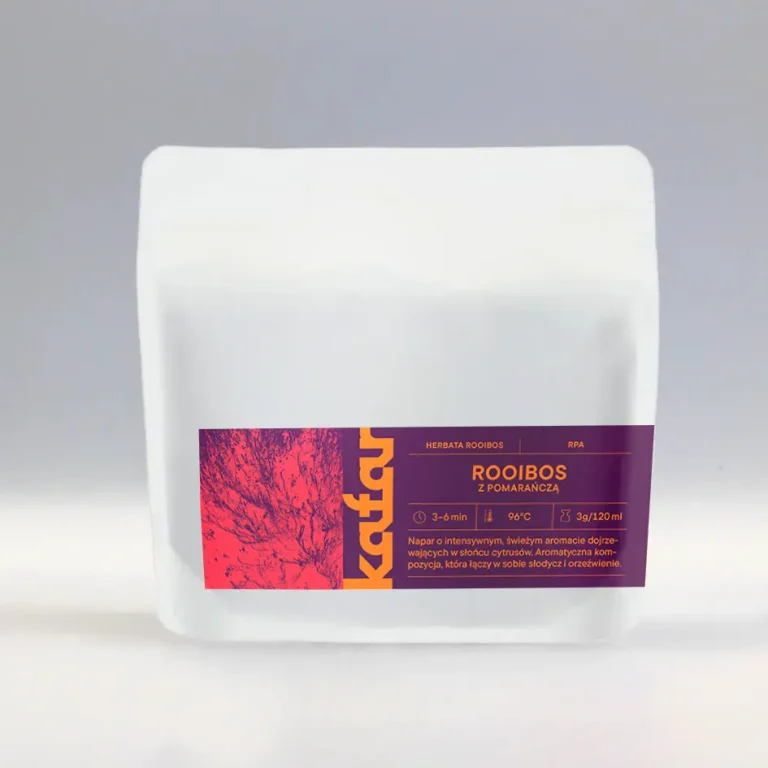 Herbata ROOIBOS Z POMARAŃCZĄ – 200g