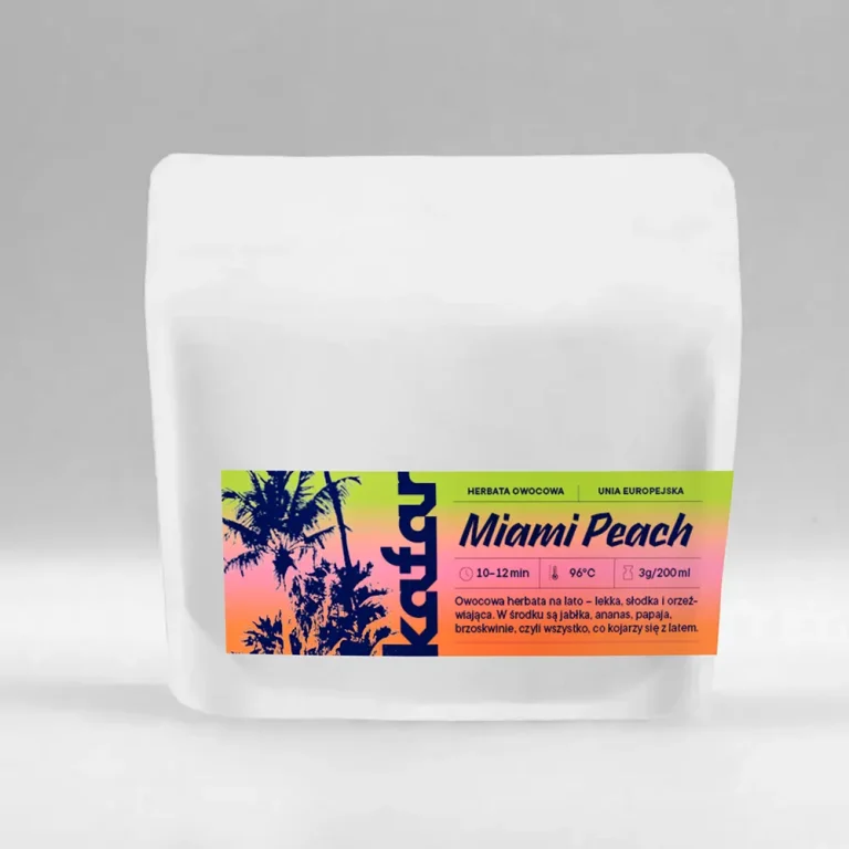 Herbata owocowa – MIAMI PEACH – 200g